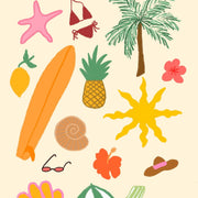 Summer Icons – Coastal Wall Art