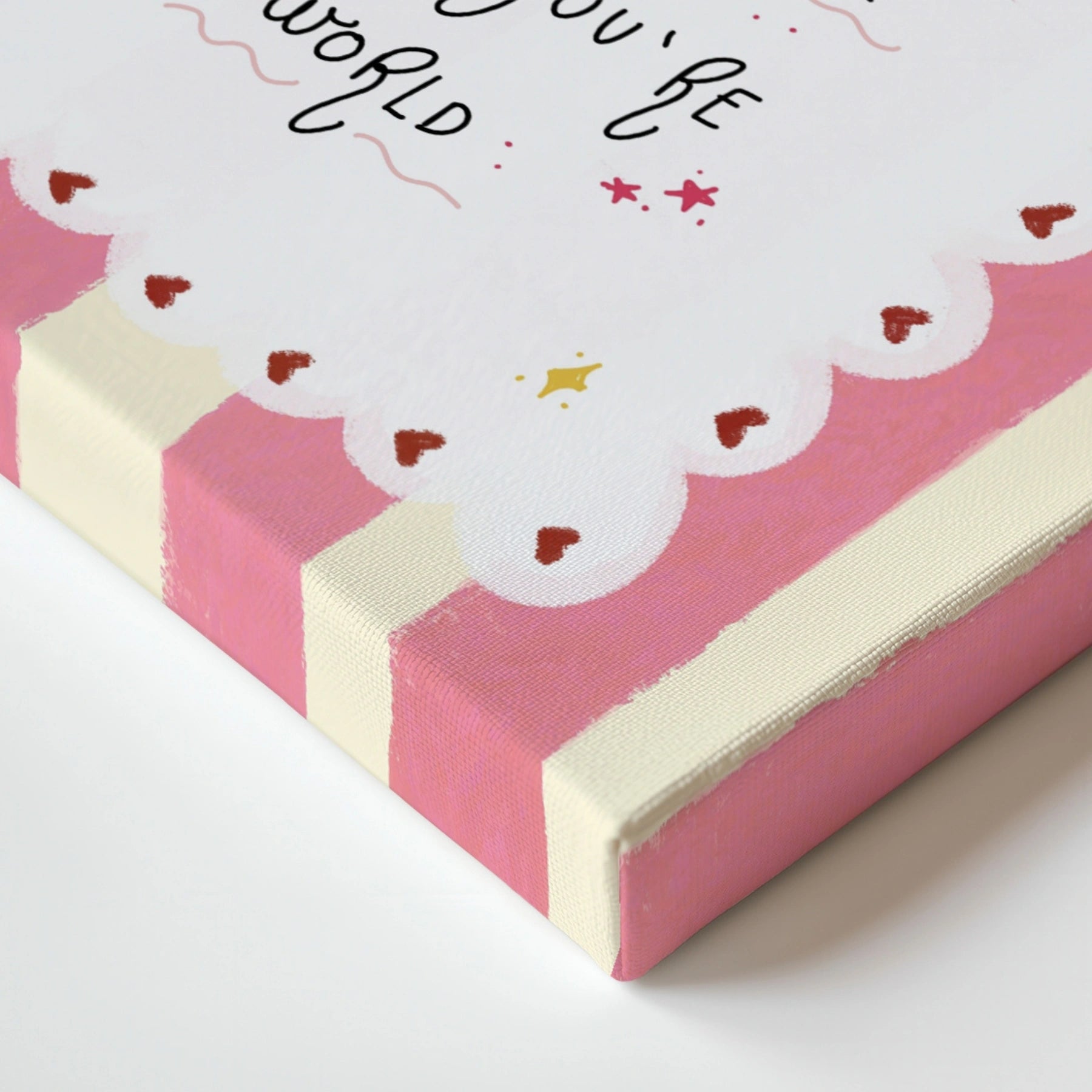 How Wonderful Life Is Nursery Canvas Wall Art