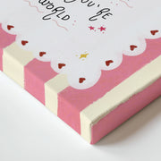 Whimsical Girl Quote – Nursery & Kids Canvas Wall Art