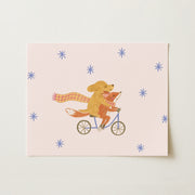 Dog and Fox – Nursery & kids wall art