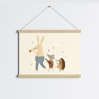 Retro Musical Nursery Decor