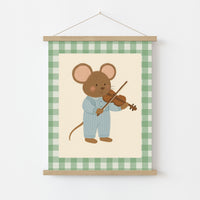 Mouse Playing Violin