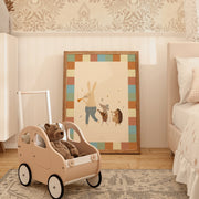 Woodland Band – Affiche pour enfant
