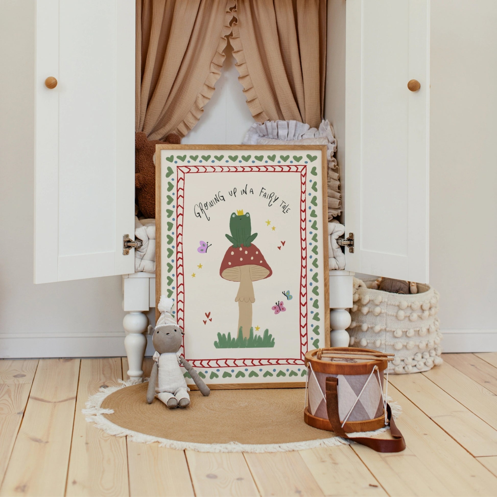 Fairytale Playroom Wall Decor