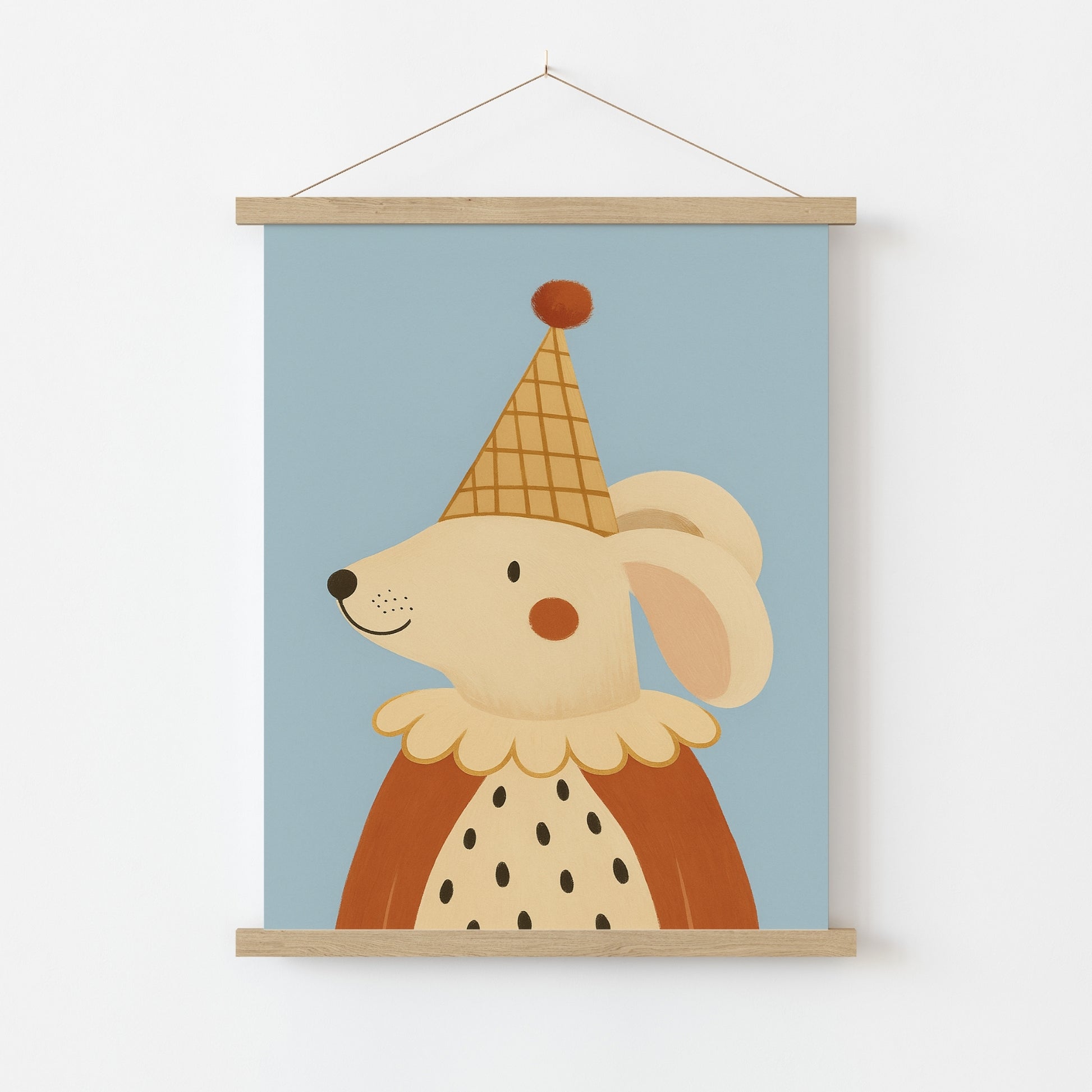 Cute Animal Wall Art for Kids, Colorful Kids Decor