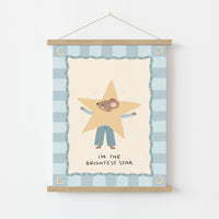Brightest Star Nursery Print