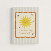 Vintage Sun – Nursery & Kids Canvas Wall Art