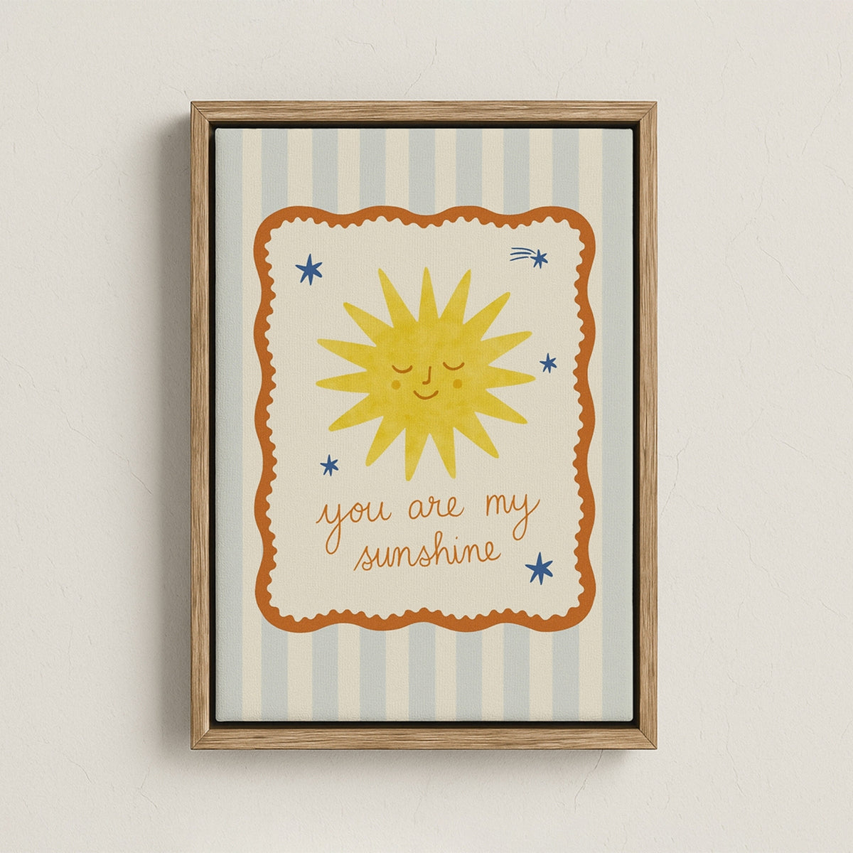 Framed canvas