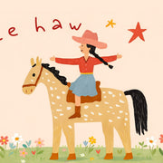 Cowgirl – Nursery & kids wall art