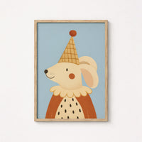 Cute Animal Wall Art for Kids, Colorful Kids Decor
