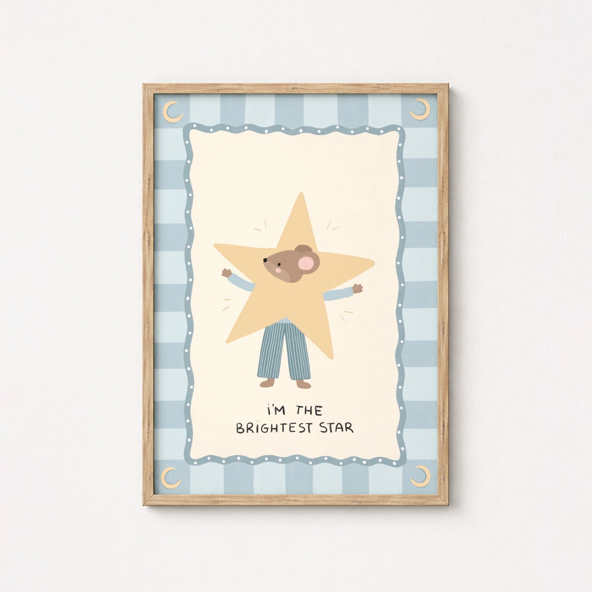Brightest Star Nursery Print