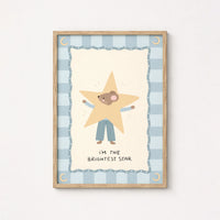 Brightest Star Nursery Print