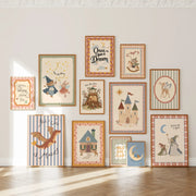 Magical Nursery – Sett med 16 digitale plakater til utskrift