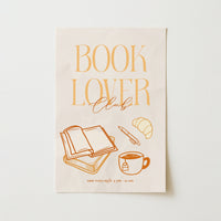 Arte de Pared Club de Amantes de los Libros – Imprimible Acogedor para Lectores