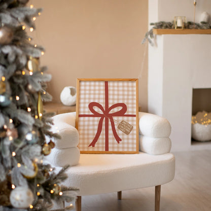 Christmas Gift Wall Art