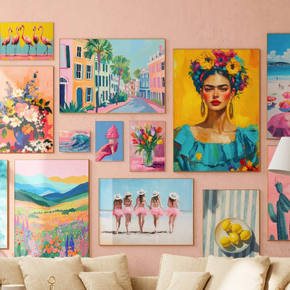 Summer Maximalist, over 500 prints