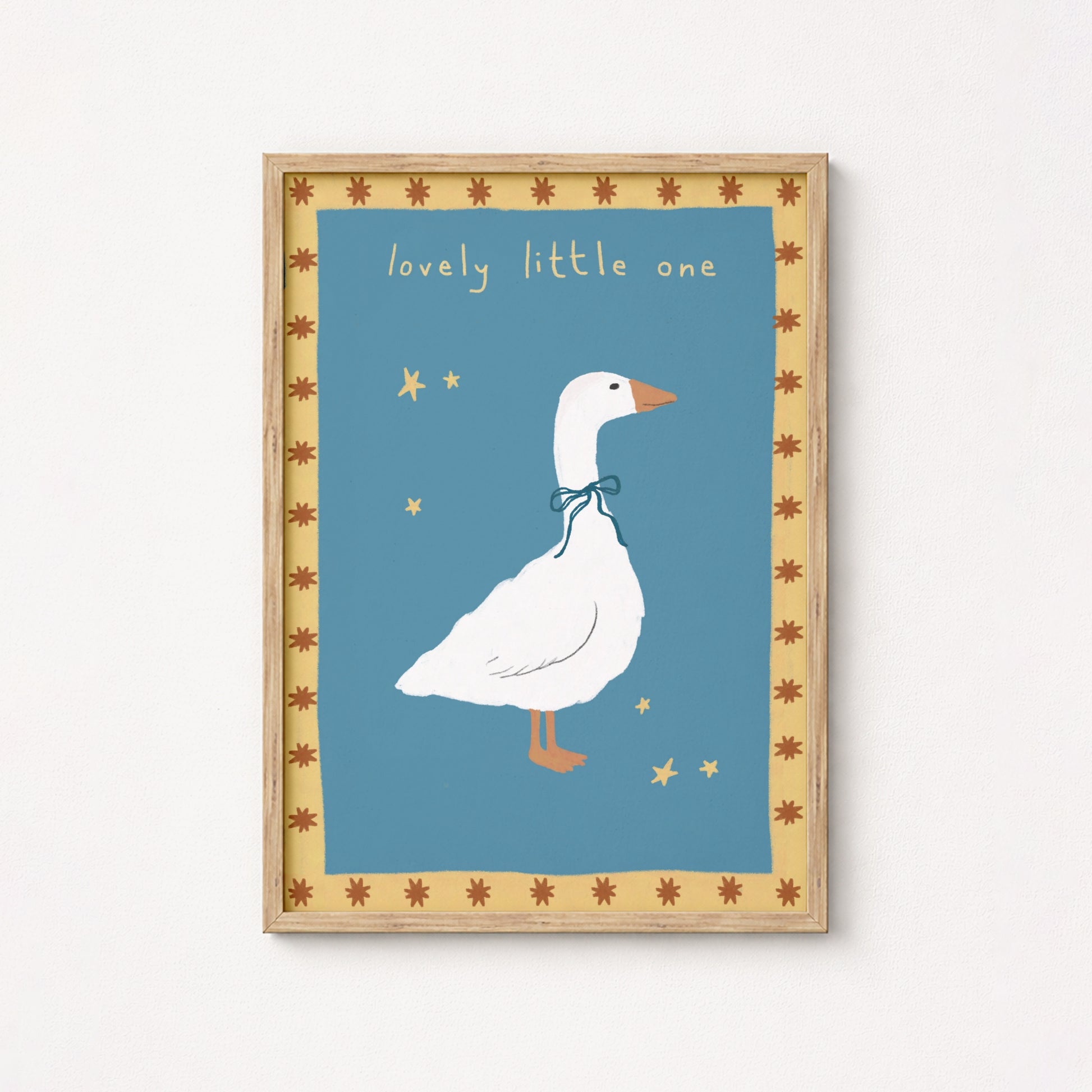 Goose Nursery Wall Art