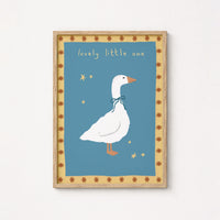 Goose Nursery Wall Art