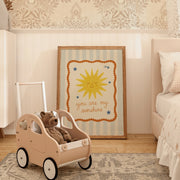 Vintage Sun – Nursery & kids wall art
