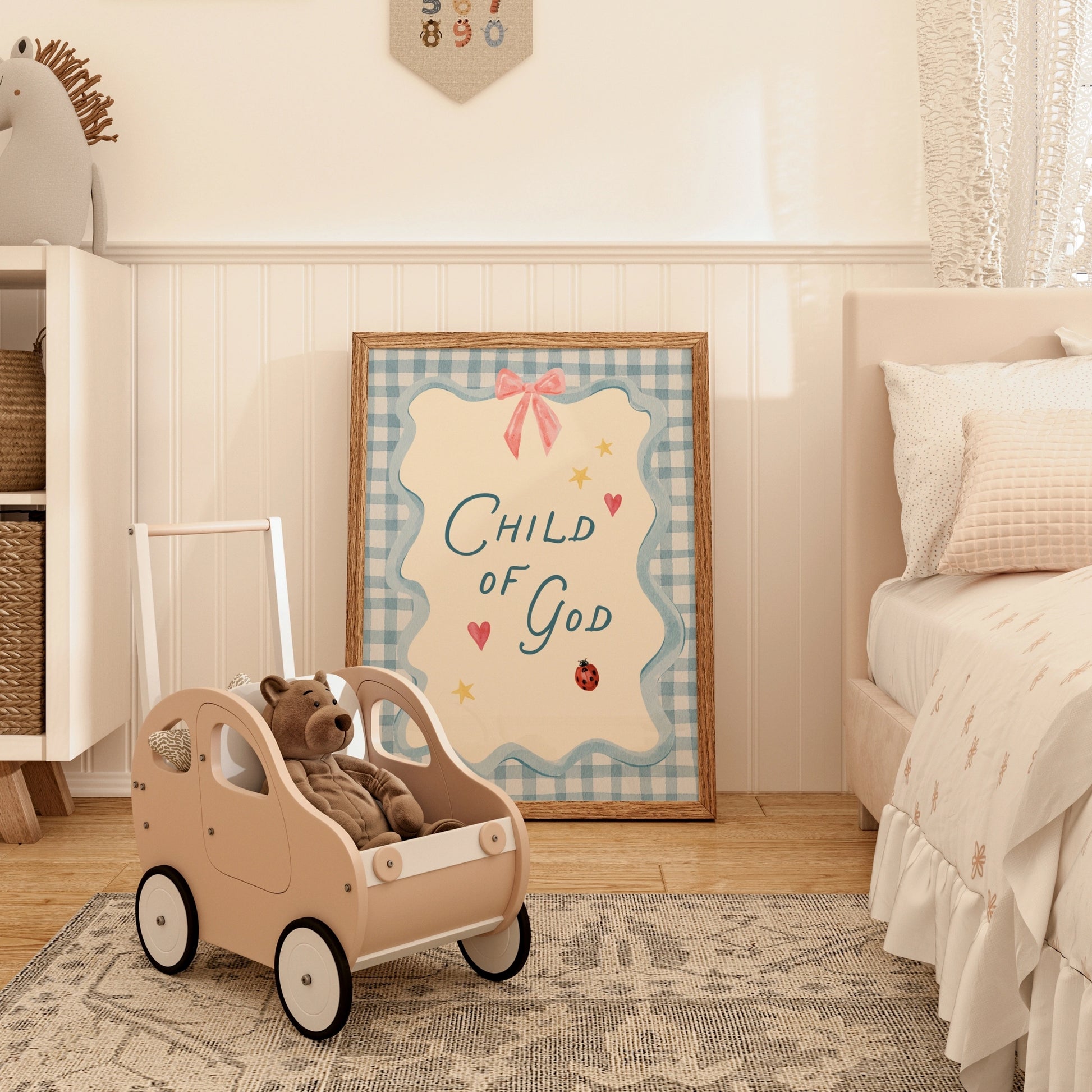 Modern Christian Nursery Decor, Christian Nursery Decor
