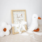 Thank Heavens for Little Boy – Nursery & kids wall art