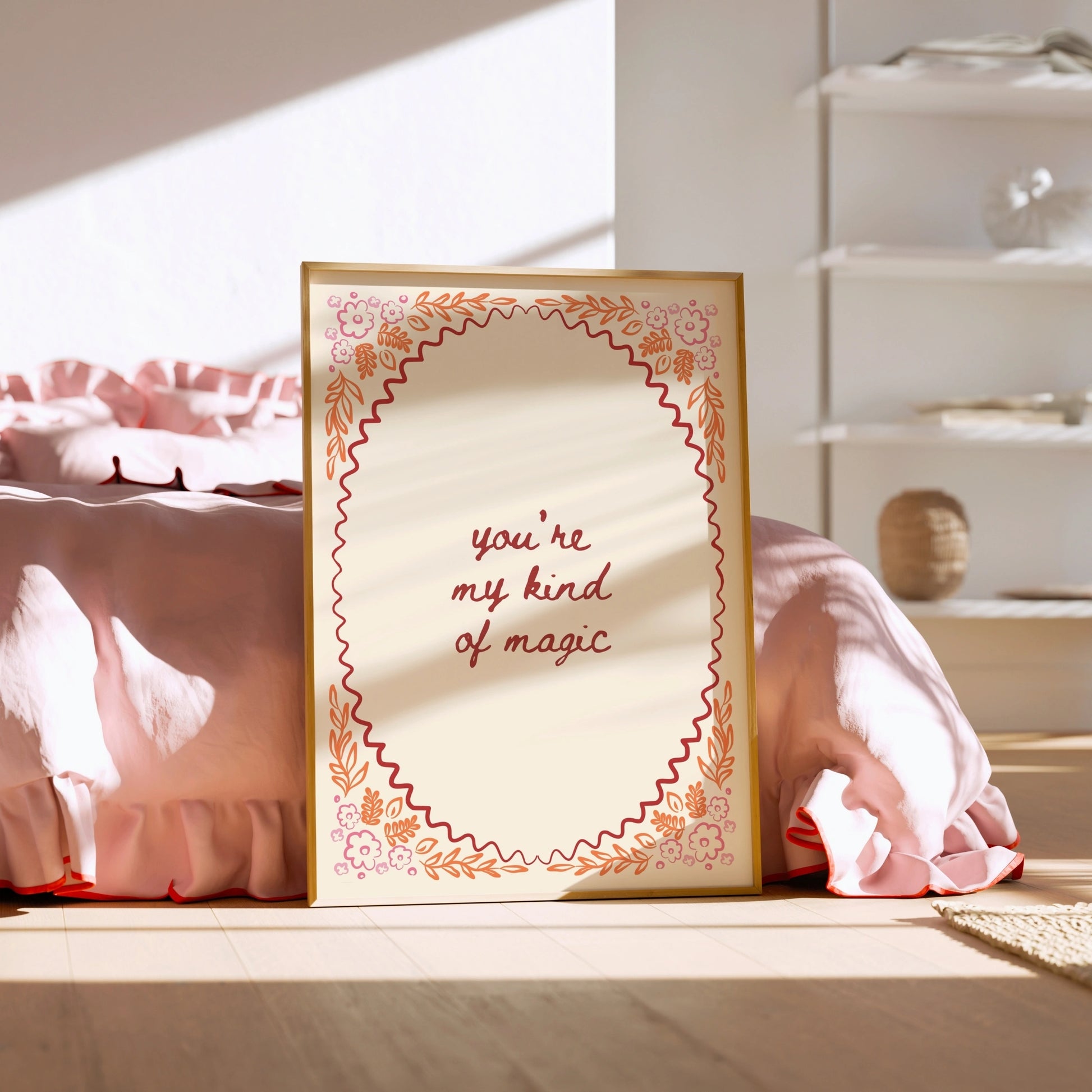 Affiche typographique « Amour »