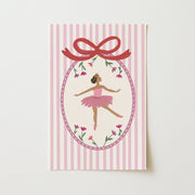 Vintage Ballet – Póster infantil