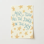 More Than All the Stars in the Sky – Nursery & kids wall art