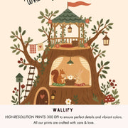 Magical Nursery – Sett med 16 digitale plakater til utskrift