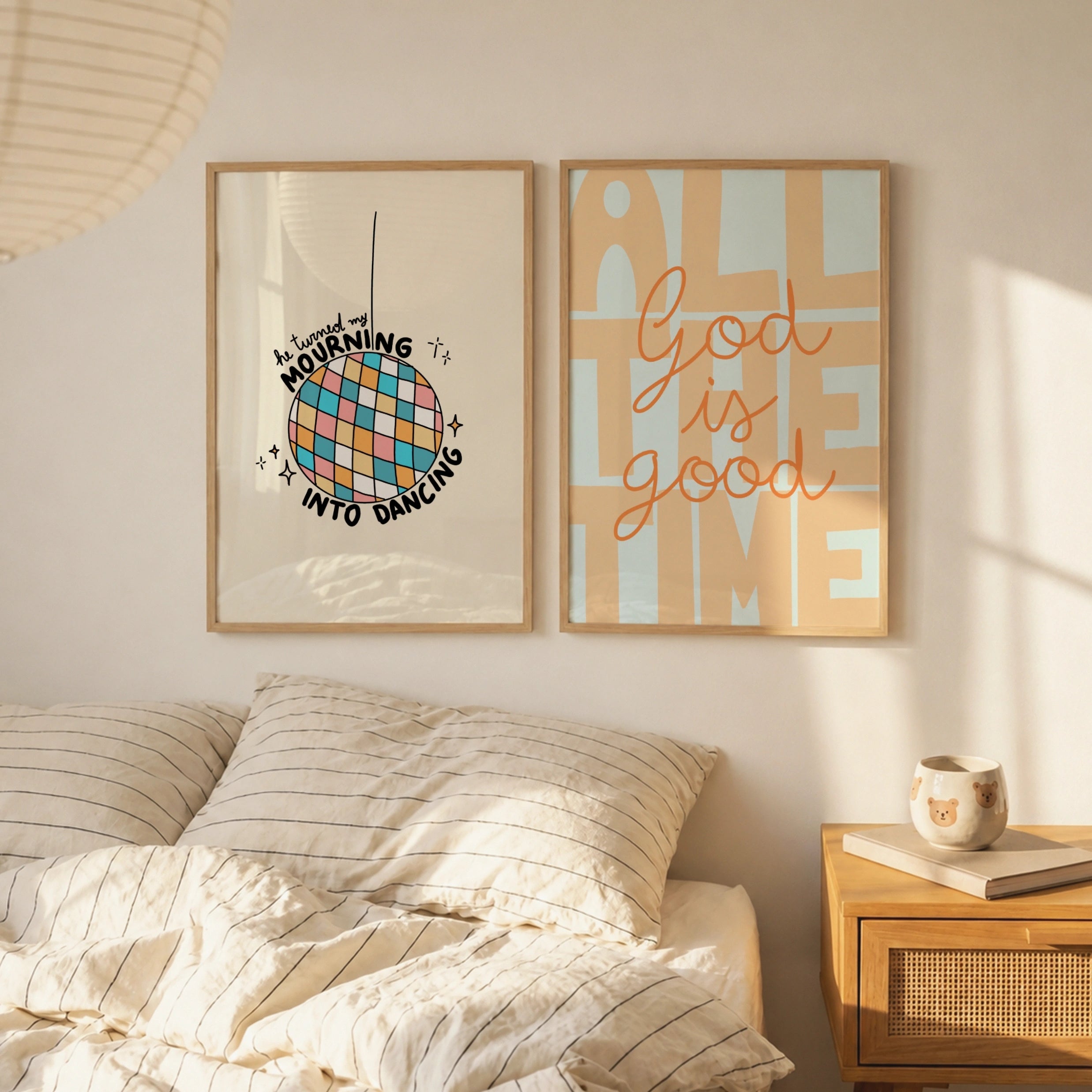 Christian Wall Art Set of 2