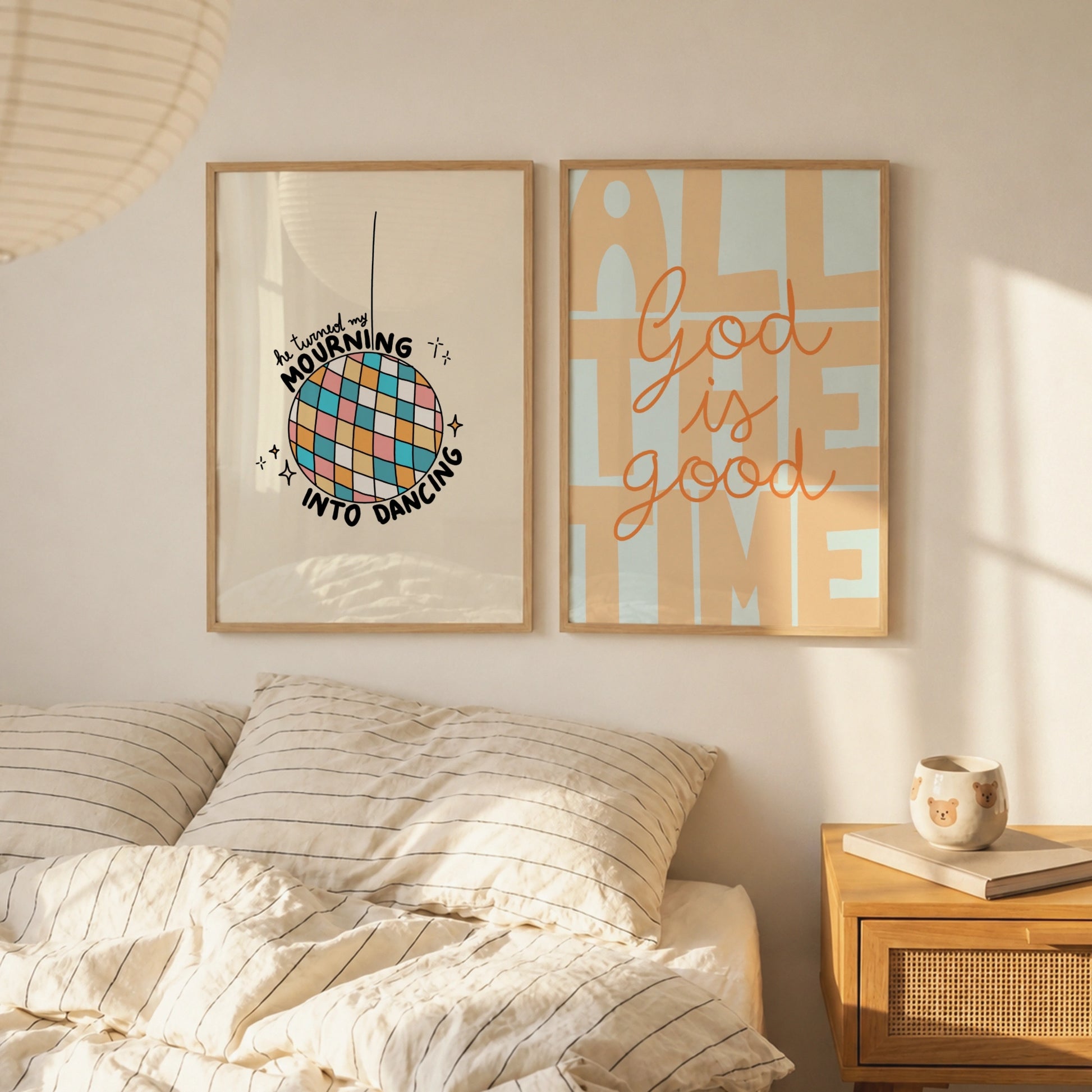 Christian Wall Art Set of 2