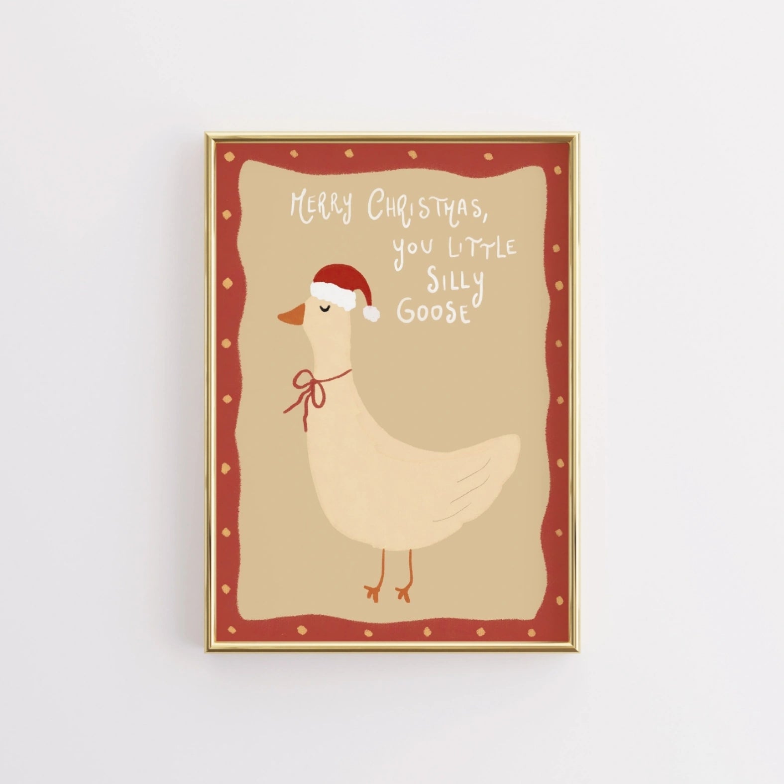 Merry Christmas Silly Goose