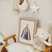 Vintage Circus Tent – Nursery & Kids Wall Art