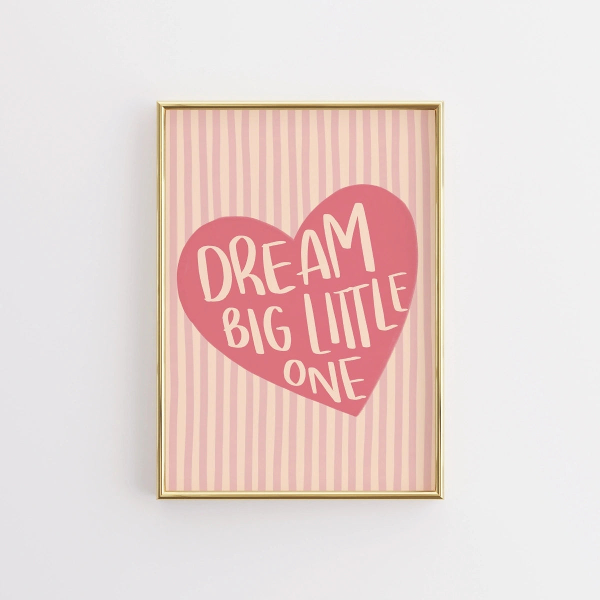 Décoration de chambre d'enfant avec citation douce