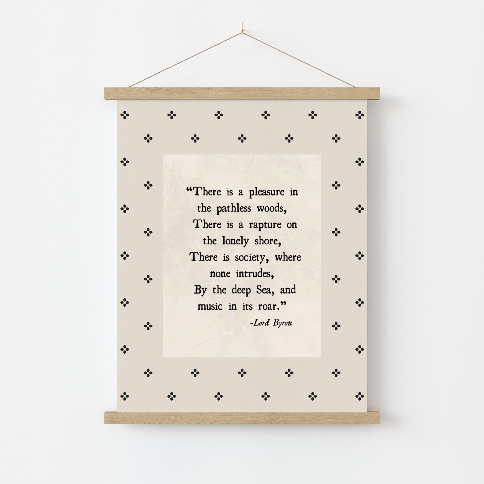 Lord Byron Quote Print – Literary Wall Art