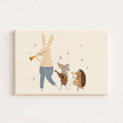 Retro Musical – Nursery & Kids Canvas Wall Art