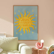 Jesus Is the Light of the World – Christian Wall Art