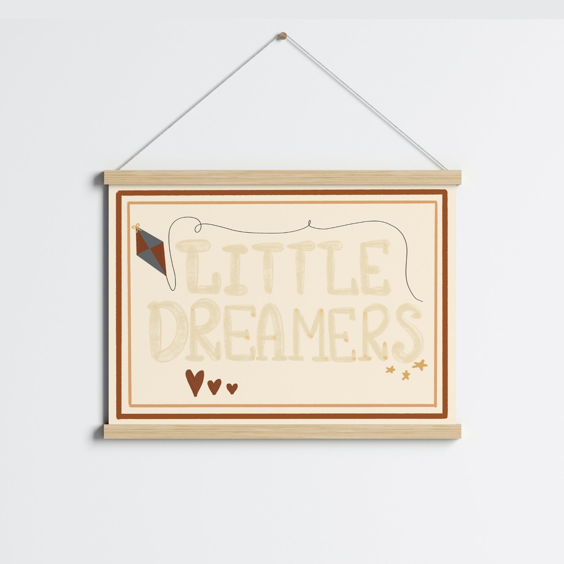 Little Dreamers Nursery Print