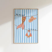 Salty Little Cowgirl – Coastal Wall Art
