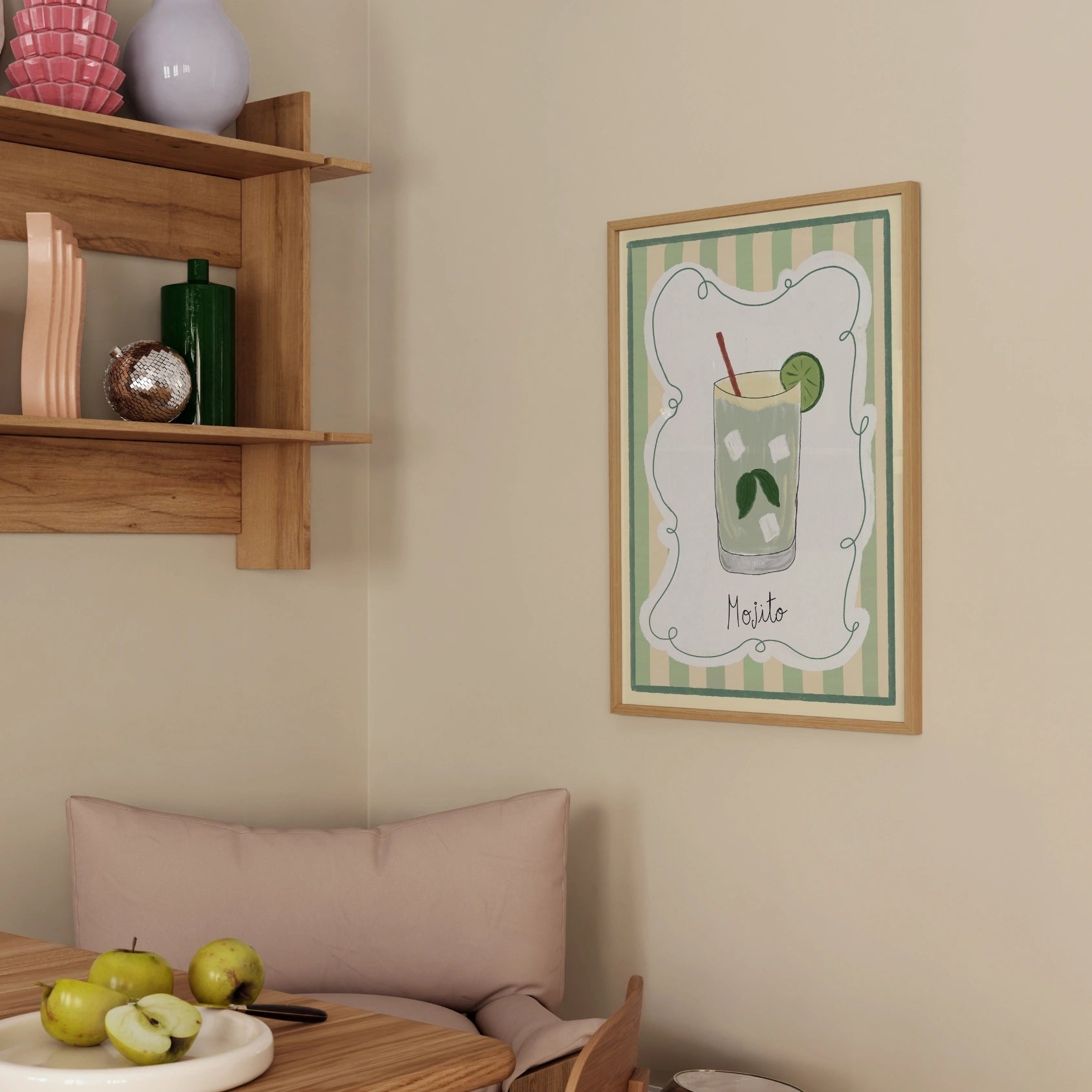 Mojito Cocktail Wall Art