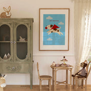 Superhero Dog – Nursery & kids wall art