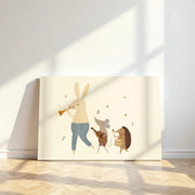 Retro Musical – Nursery & Kids Canvas Wall Art