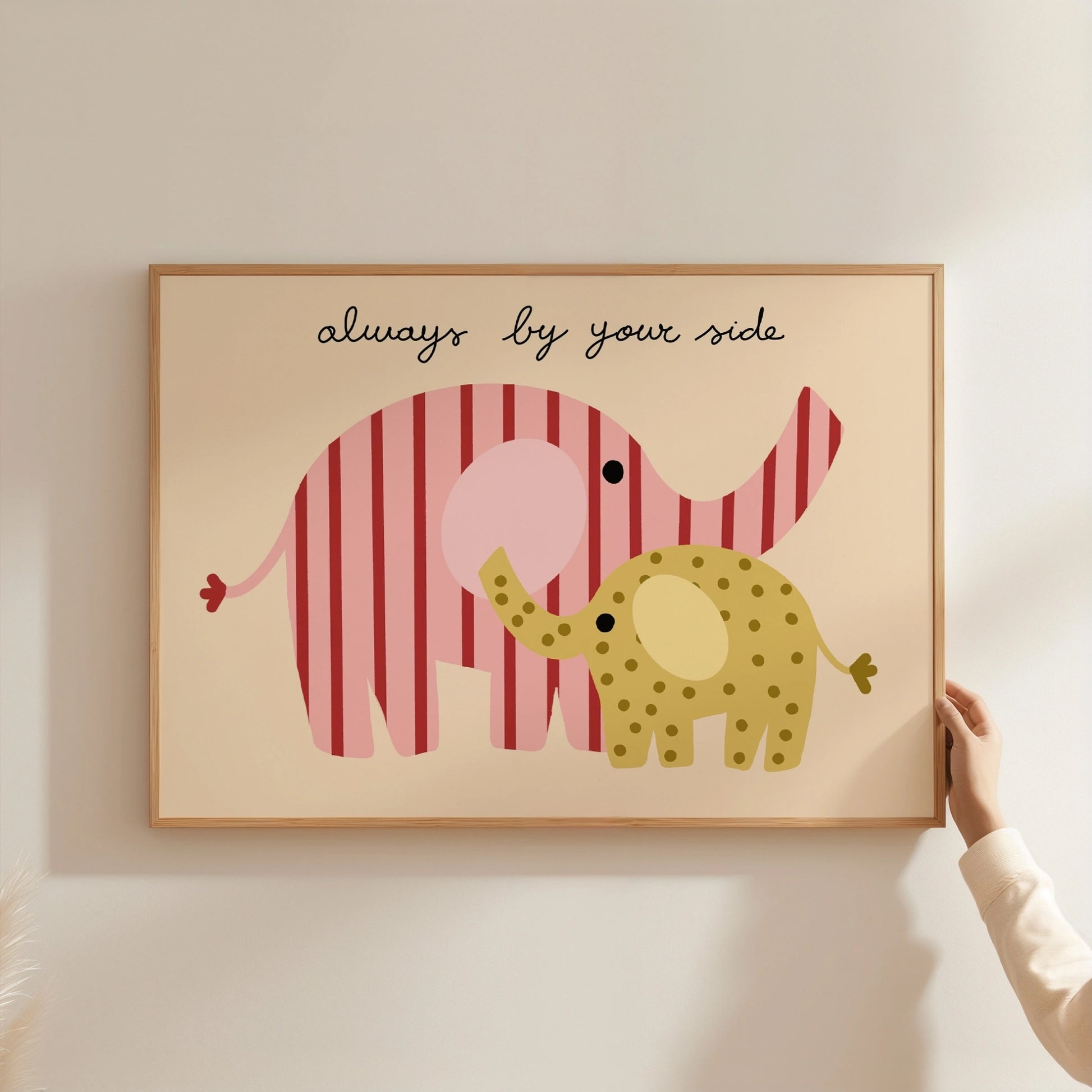 Always By Your Side Nursery Print