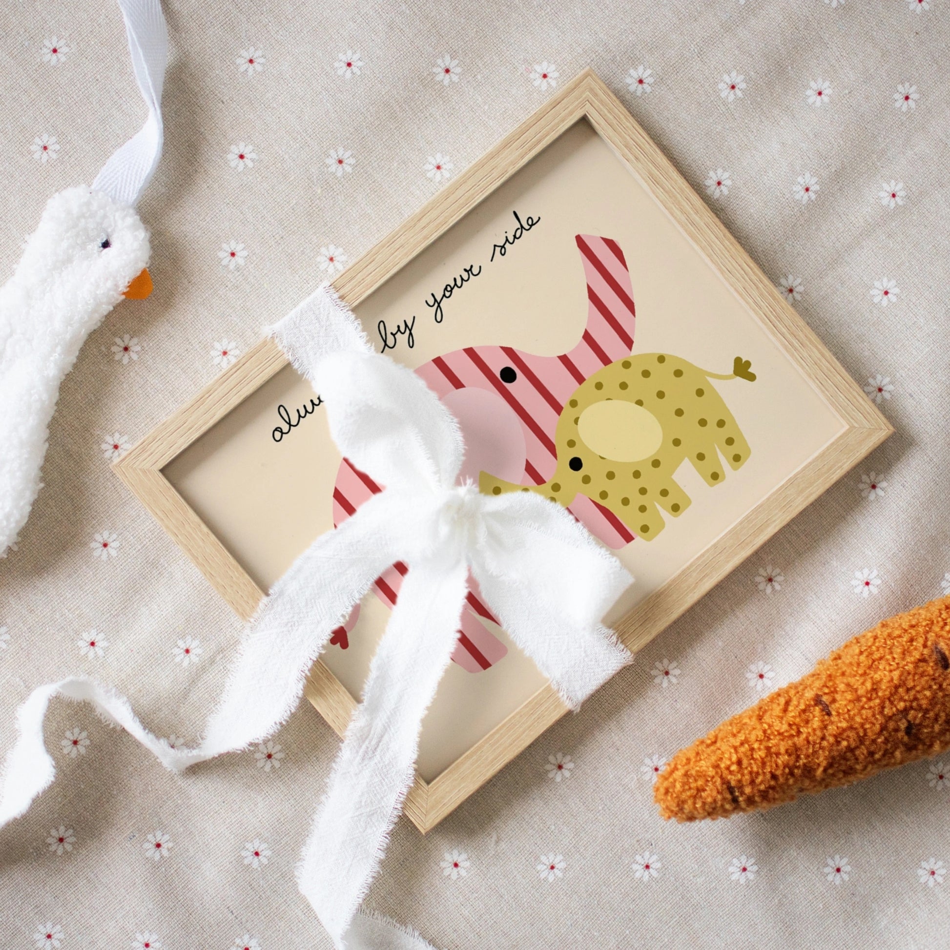 Always By Your Side Nursery Print