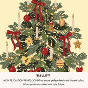 Vintage Christmas Wall Art Set – 20 Printable Designs
