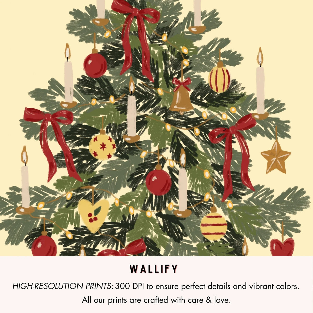 Vintage Christmas Wall Art Set – 20 Printable Designs