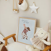 Cowboy Bunny – Poster per bambini