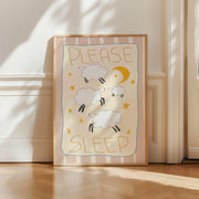 Please Sleep – Nursery & kids wall art