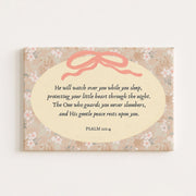 Faith Based Baby Room Art – Décoration murale sur toile pour chambre de bébé et d’enfant