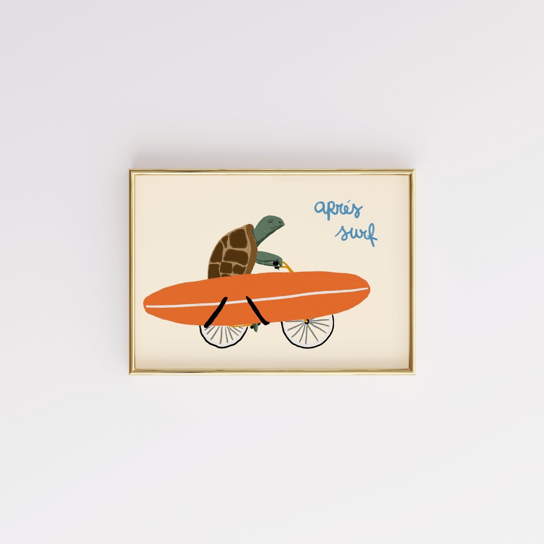 Après Surf Print – Funny Coastal Wall Art